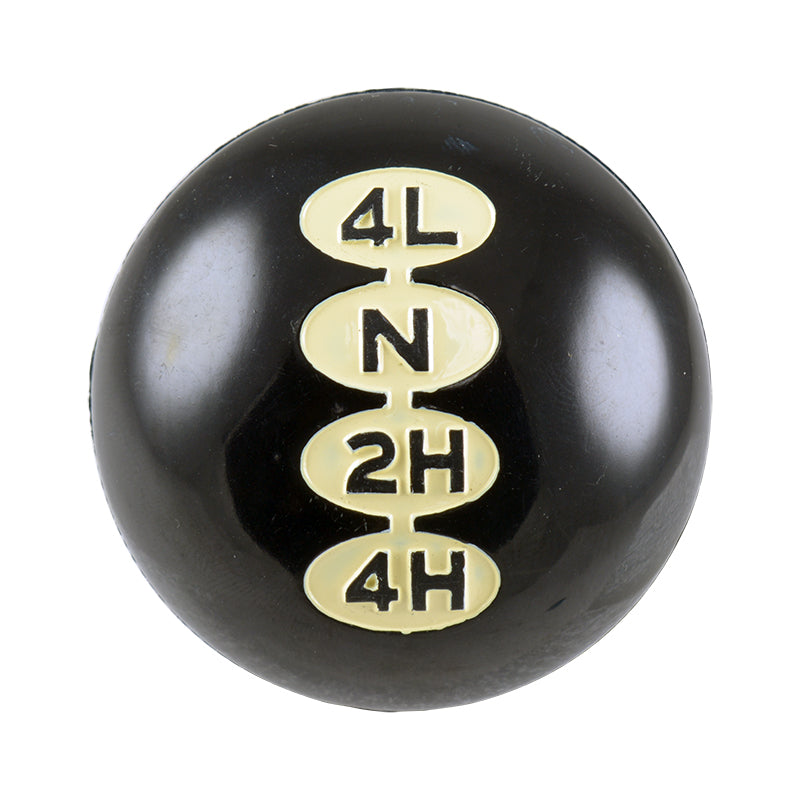 Dennis Carpenter Transfer Case Shift Knob with Jam Nut - 1966 Ford Bronco