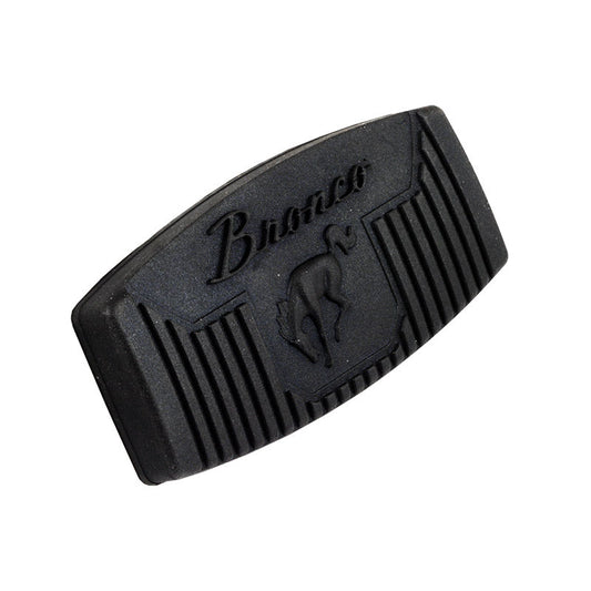 Dennis Carpenter Brake Pedal Pad - Bronco Script - 1976-96 Ford Bronco