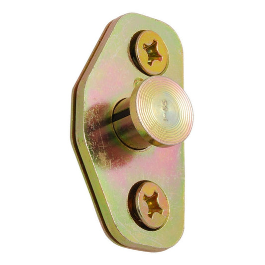 Dennis Carpenter Door Striker Plate - Right Or Left - 1966-67 Ford Bronco