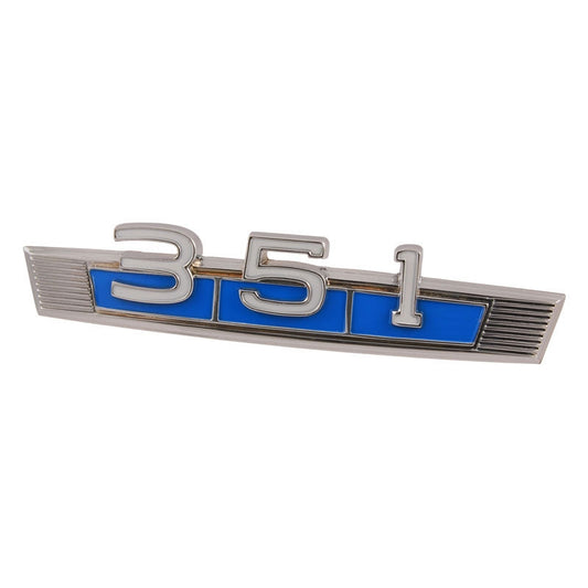 Dennis Carpenter Fender Emblem "351" 1966 - 77
