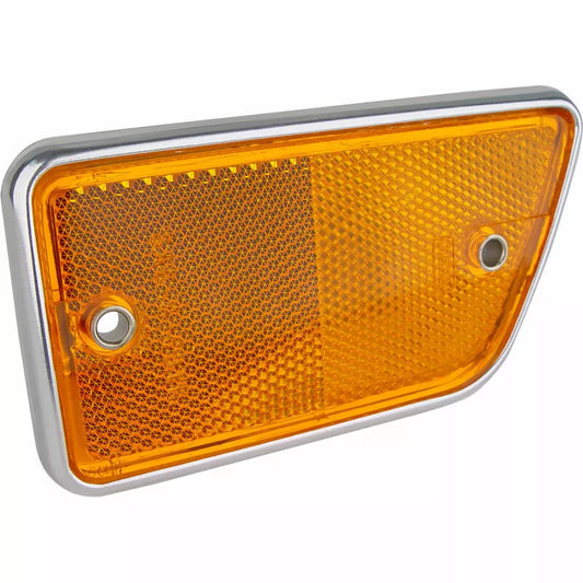 Dennis Carpenter Fender Reflector - Left Amber 1968 - 69 Ford Bronco