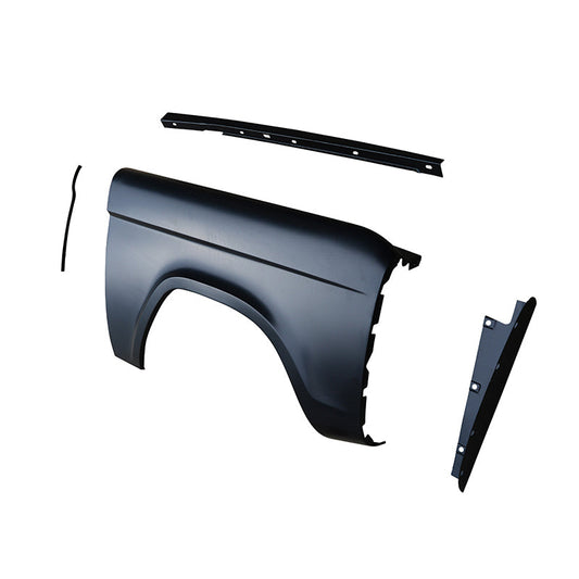 Dennis Carpenter Front Fender - Right - Unassembled - 1966-77 Ford Bronco