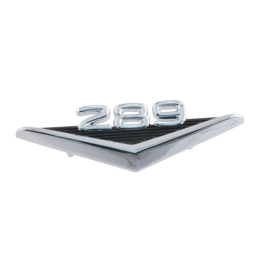 Dennis Carpenter Front Fender Emblem - 289 - 1966-68 Ford Bronco