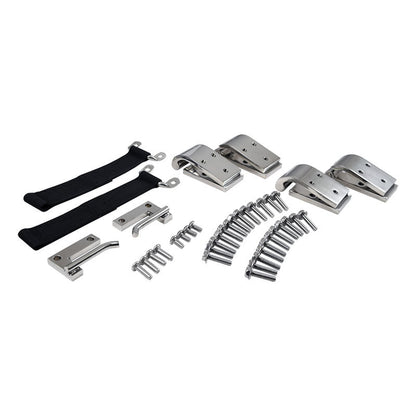 Dennis Carpenter Quick Release/Lift Off Door Hinge Kit - 1966-77 Ford Bronco