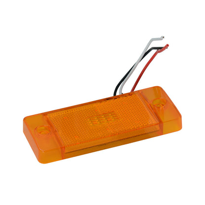 Dennis Carpenter Side Marker Light Amber Non Script 1970 - 77 Ford Bronco