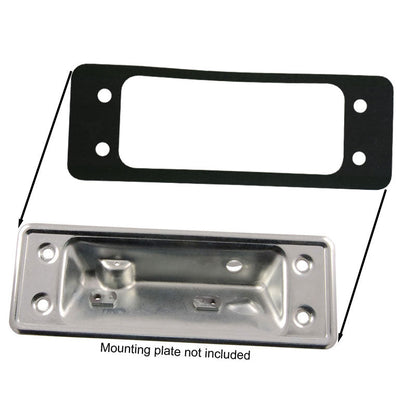 Dennis Carpenter Tailgate Handle Mounting Plate Pad 1966-77 Bronco