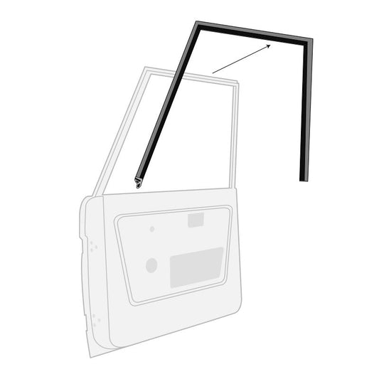 Dennis Carpenter Upper Door Seal 1966-77 Ford Bronco