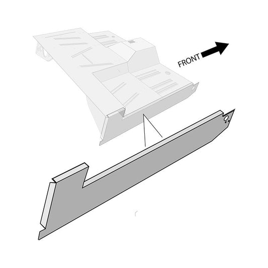 Dennis Carpenter Inner Rocker Panel - Right - 1966-77 Ford Bronco