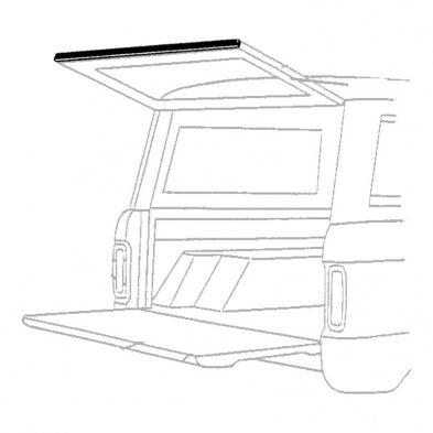 Dennis Carpenter Liftgate Lower Seal 1969 - 77 Ford Bronco