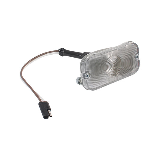 Dennis Carpenter Park Light Assembly-w/ Clear Lens RH or LH 1966 - 68 Ford Bronco