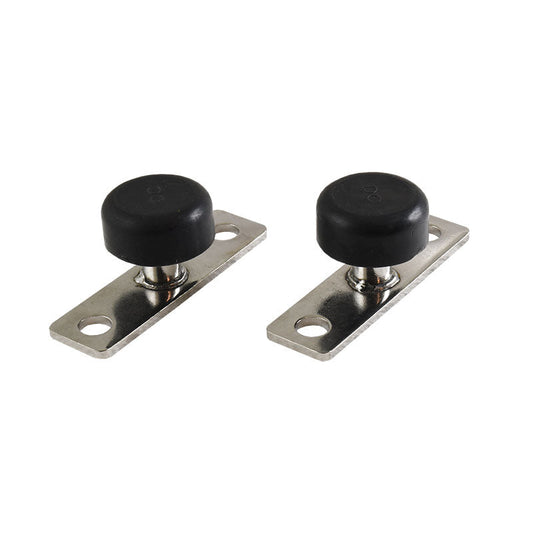 Dennis Carpenter Tailgate Quiet Hinge - Stainless Steel - 1966-77 Ford Bronco