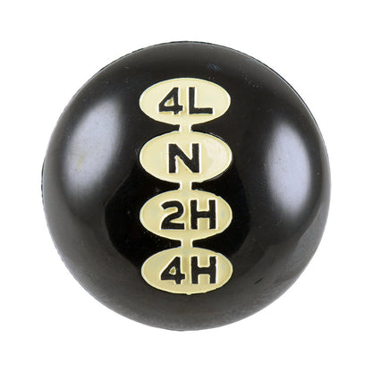 Dennis Carpenter Transfer Case Shift Knob with Jam Nut - 1966 Ford Bronco